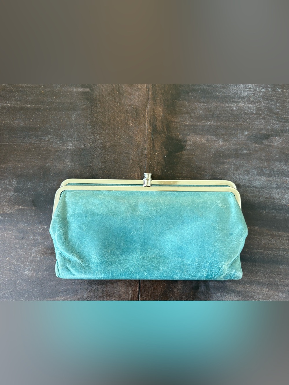 HOBO International Leather Clutch-Wallet